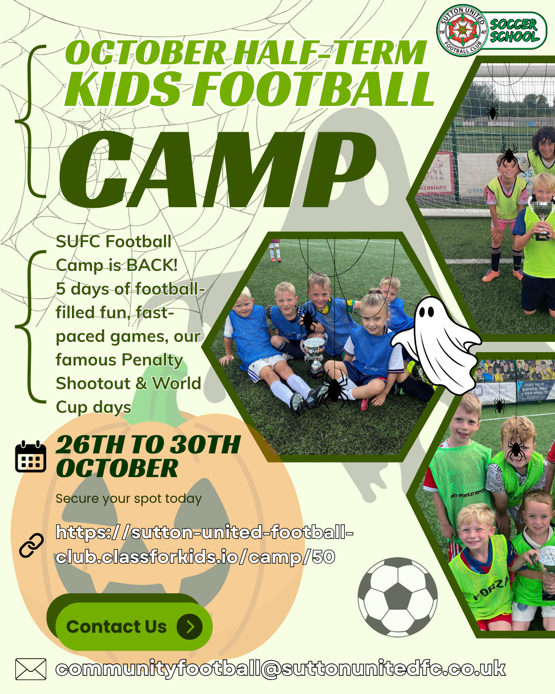 October Football Camp