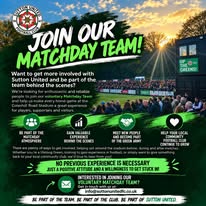 Join Our Matchday Team