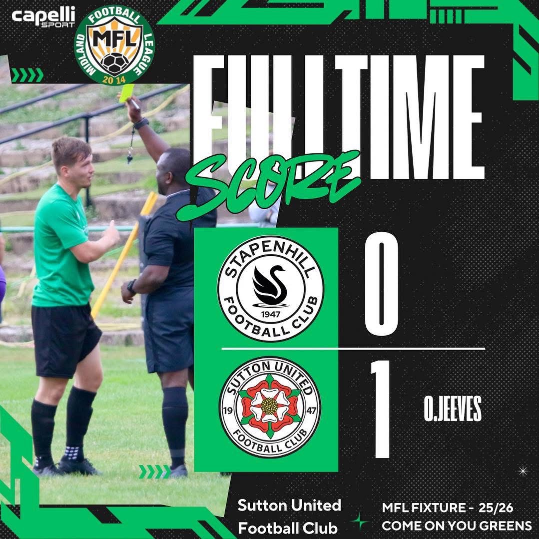 25.08.2025 Vs Stapenhill
