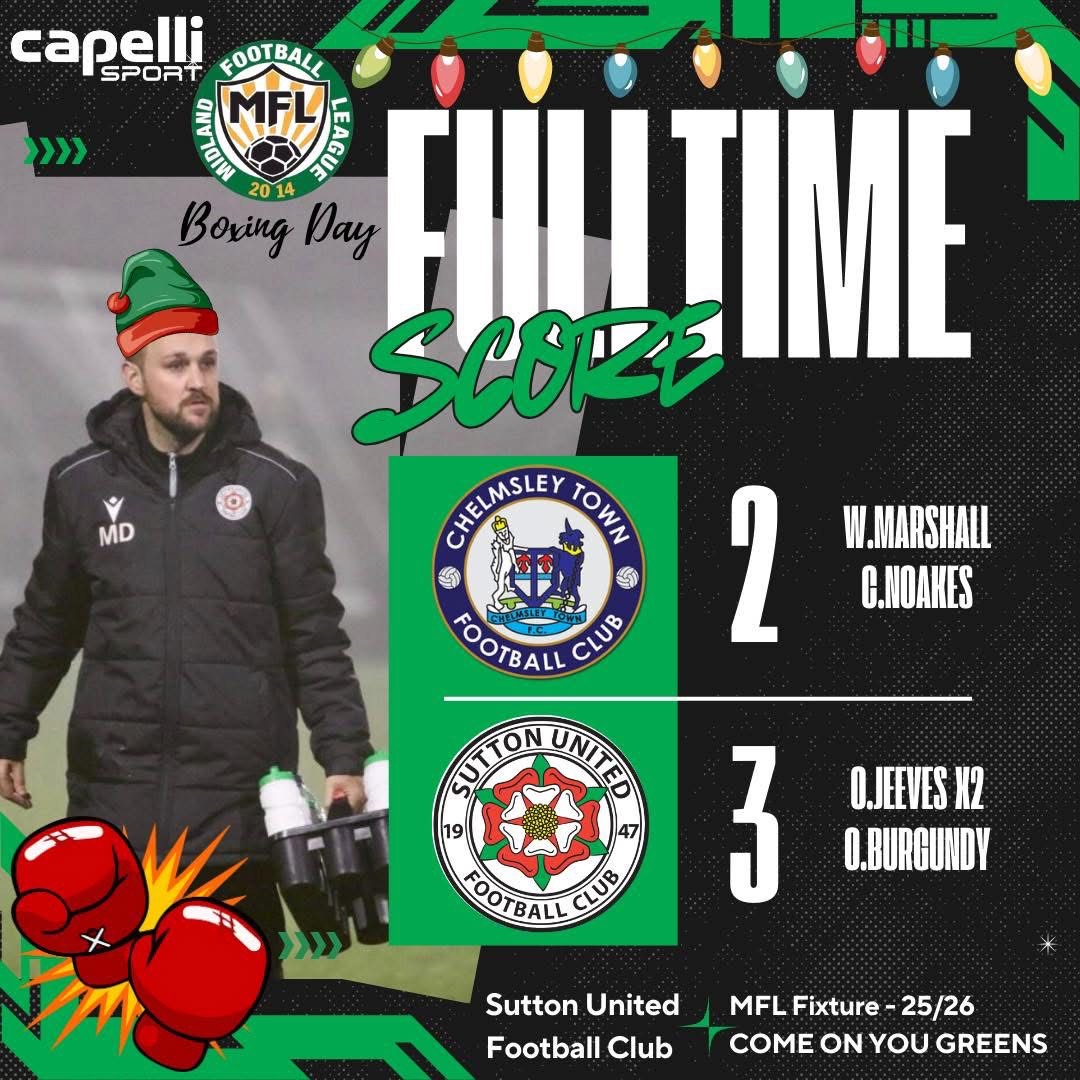 27.12.2025 Vs Chelmsley Town